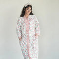 Pink Heart Print Bathrobe for Teenagers – Teen & Tall by Pink Lemon - image 54